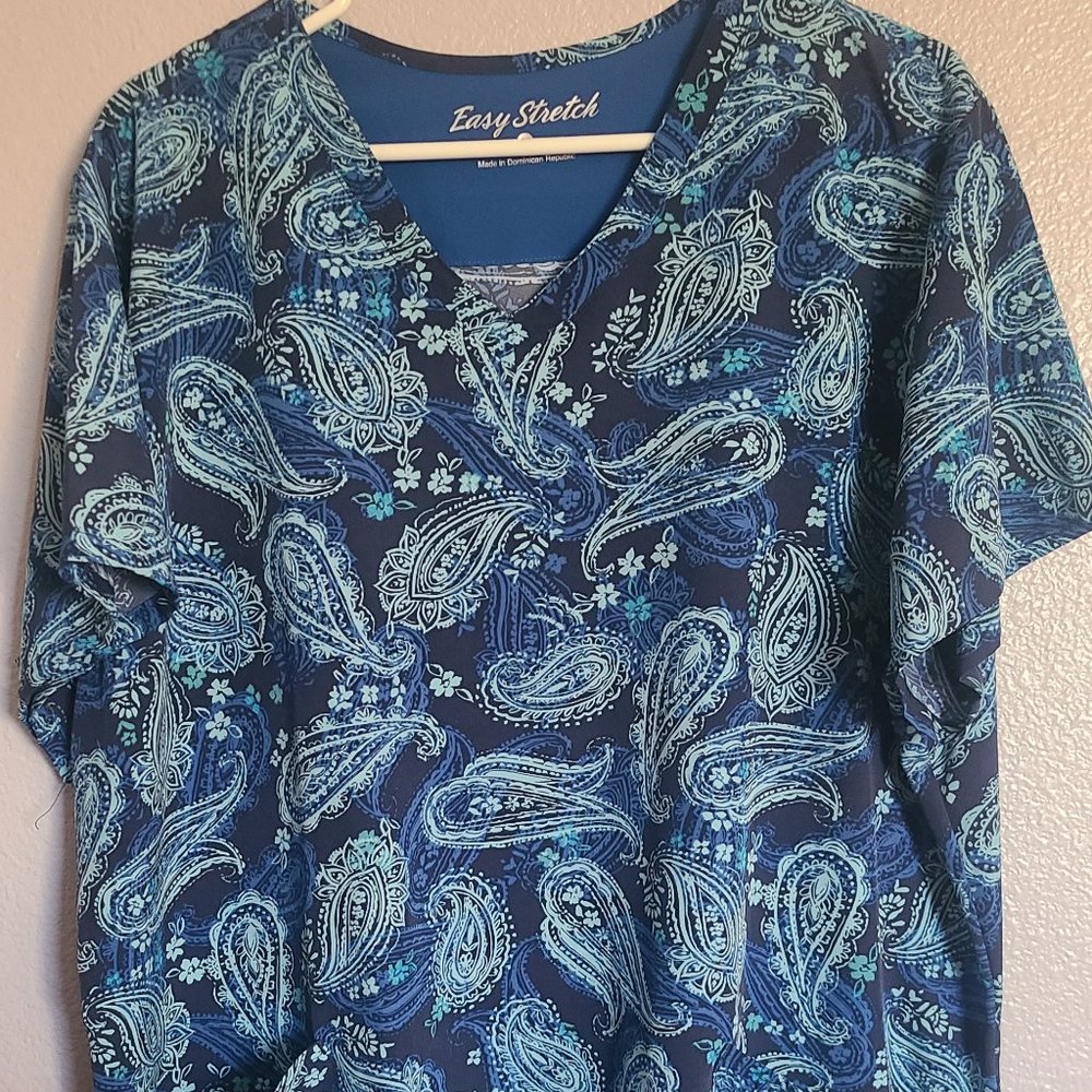 Easy Stretch Scrub Top